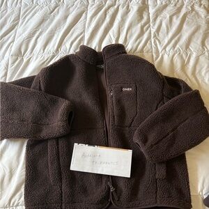 Oner Active Fleece Jacket - Umber Brown